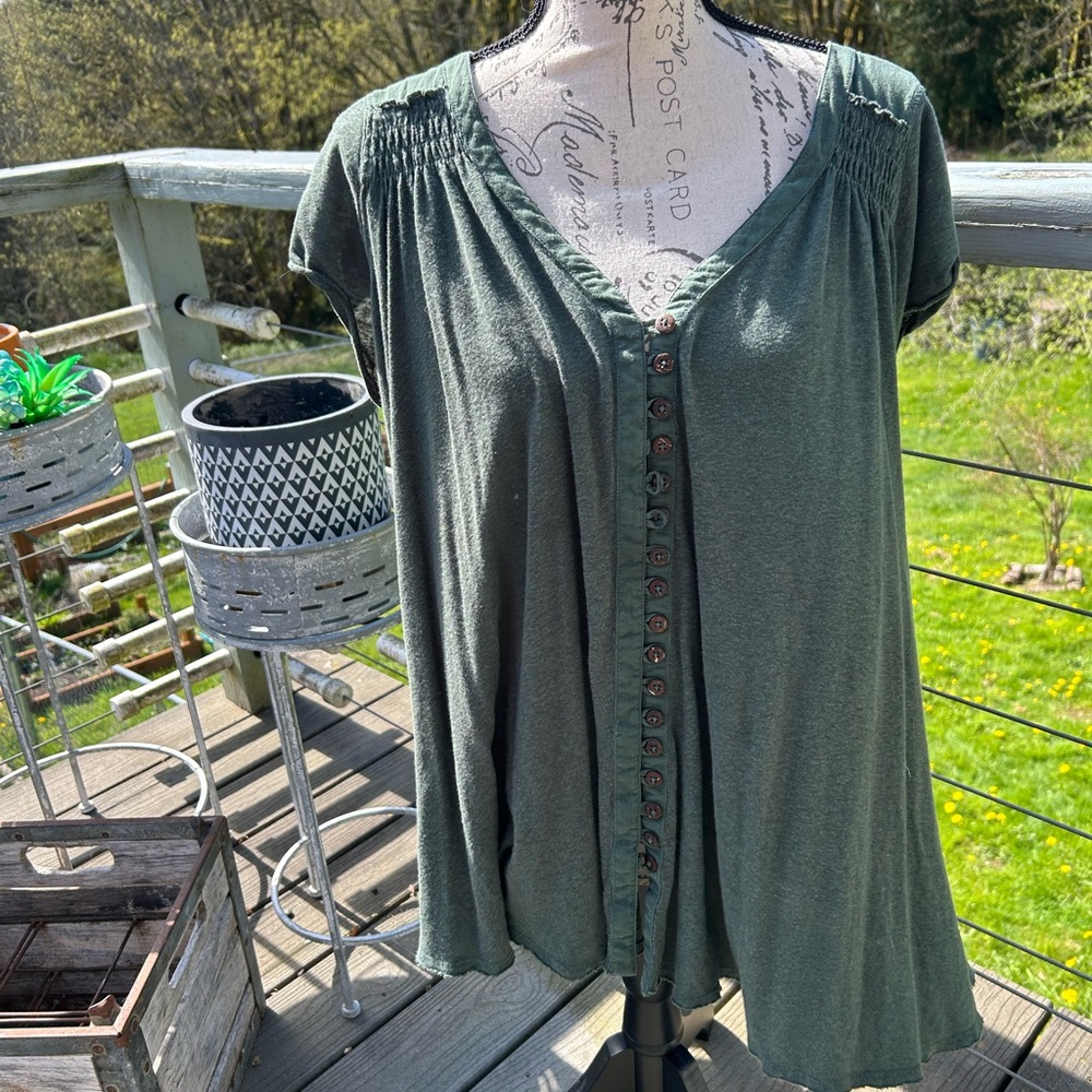 Green Women's Top